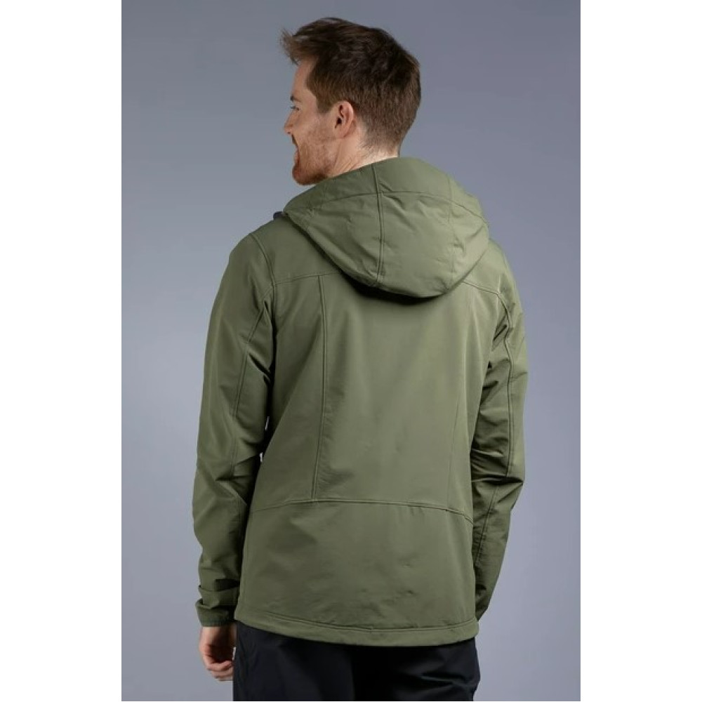 Куртка чоловіча Tatonka Cesi M's Hooded Jacket Olive розмір M