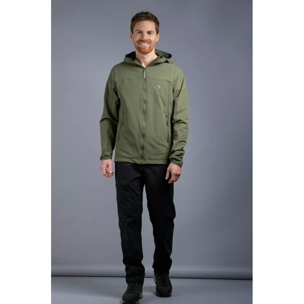 Куртка чоловіча Tatonka Cesi M's Hooded Jacket Olive розмір M