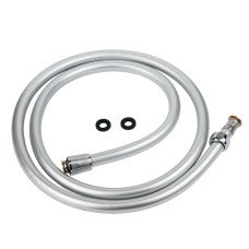 Шланг для душа Tau 1/2" PVC 3-х слойный серебристый 150 см (9891661)