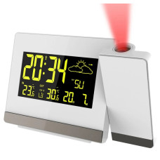 Часы проекционные Technoline WT549 White (WT549) (DAS301195)