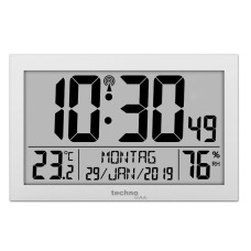 Часы настенные Technoline WS8016 Silver (WS8016) (DAS301204)
