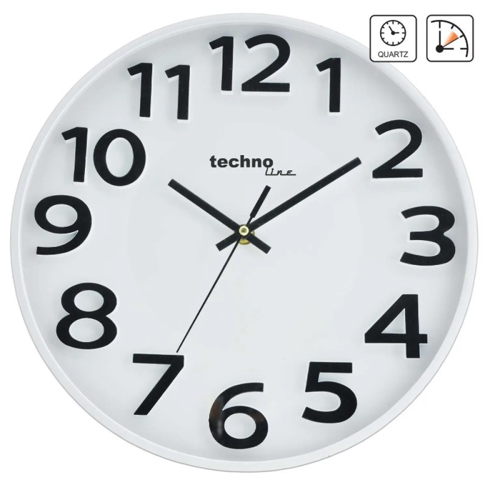 Часы настенные Technoline WT4100 White (WT4100) (DAS301205)