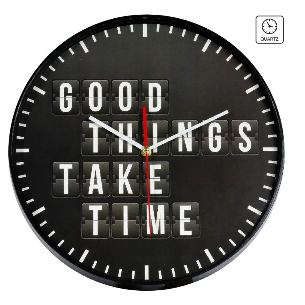 Часы настенные Technoline 775485 Good Things Take Time (775485) (DAS301212)