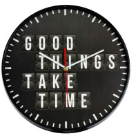 Годинник настінний Technoline 775485 Good Things Take Time (775485) (DAS301212)