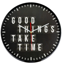 Часы настенные Technoline 775485 Good Things Take Time (775485) (DAS301212)