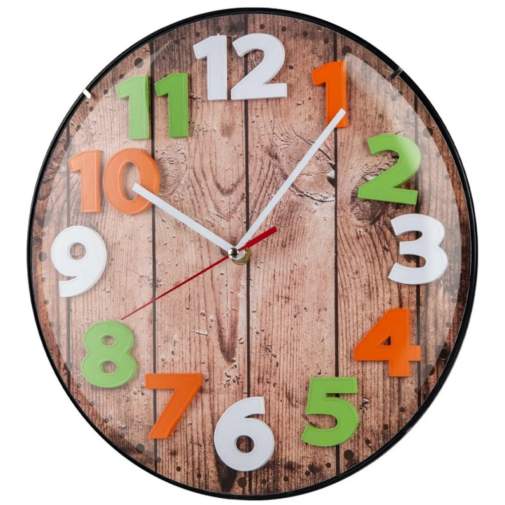 Часы настенные Technoline WT7435 Wood Brown (WT7435) (DAS301308)