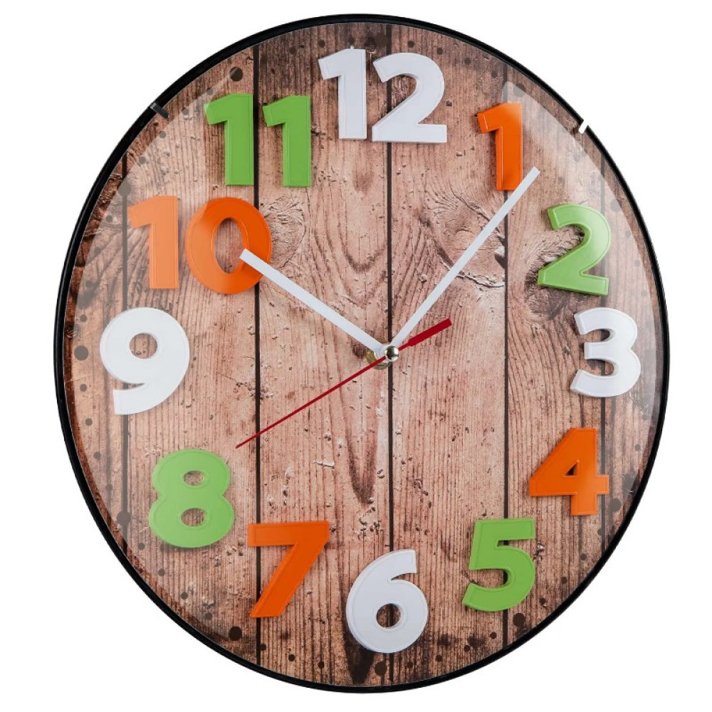 Часы настенные Technoline WT7435 Wood Brown (WT7435) (DAS301308)