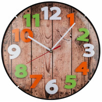 Часы настенные Technoline WT7435 Wood Brown (WT7435) (DAS301308)
