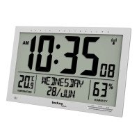 Часы настенные Technoline WS8013 Silver (WS8013) (DAS301790)