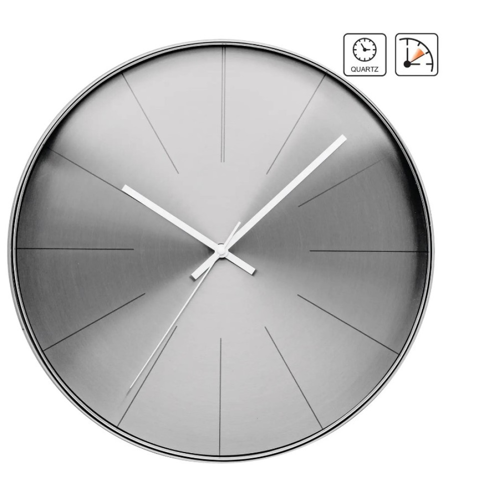 Часы настенные Technoline WT2410 Silver (WT2410 grau) (DAS301791)