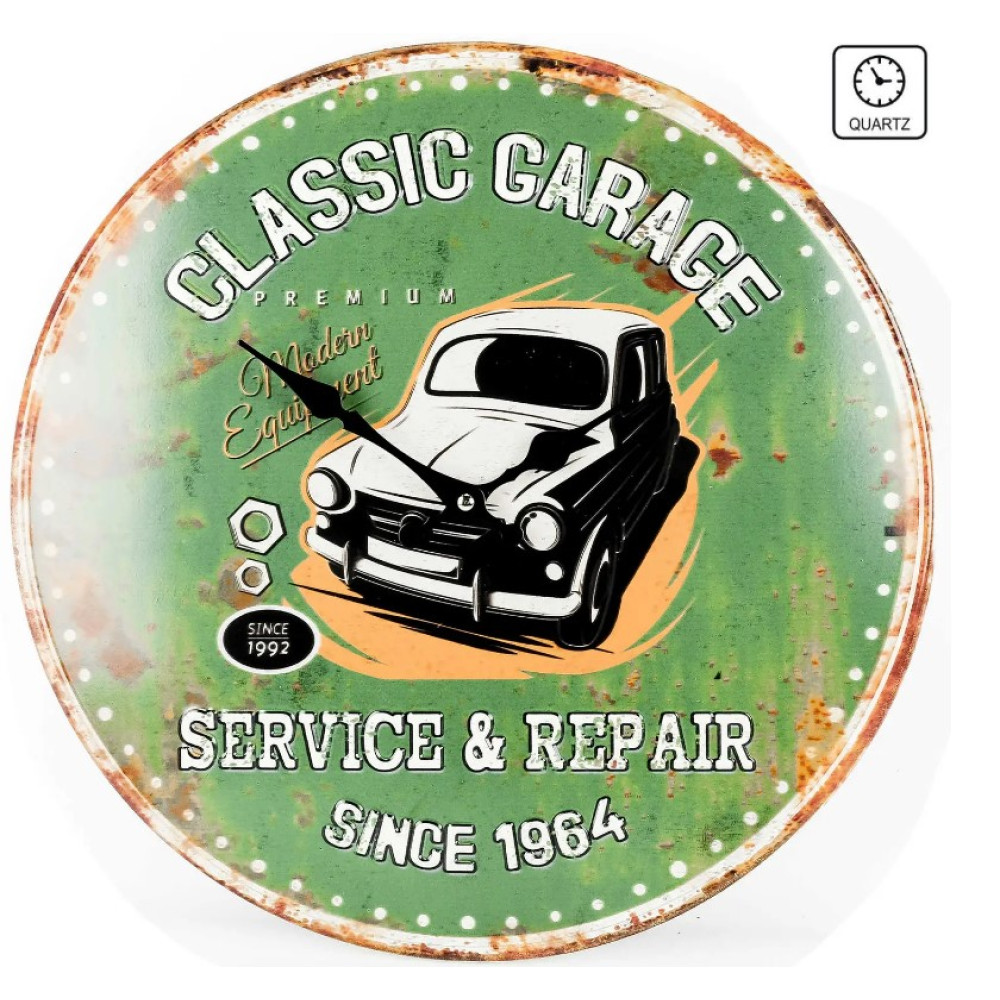 Годинник настінний Technoline 596579 Classic Garage (596579) (DAS301801)