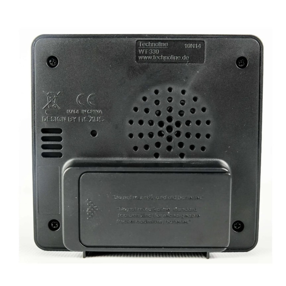 Часы настольные Technoline WT330 Black (WT330) (DAS301808)