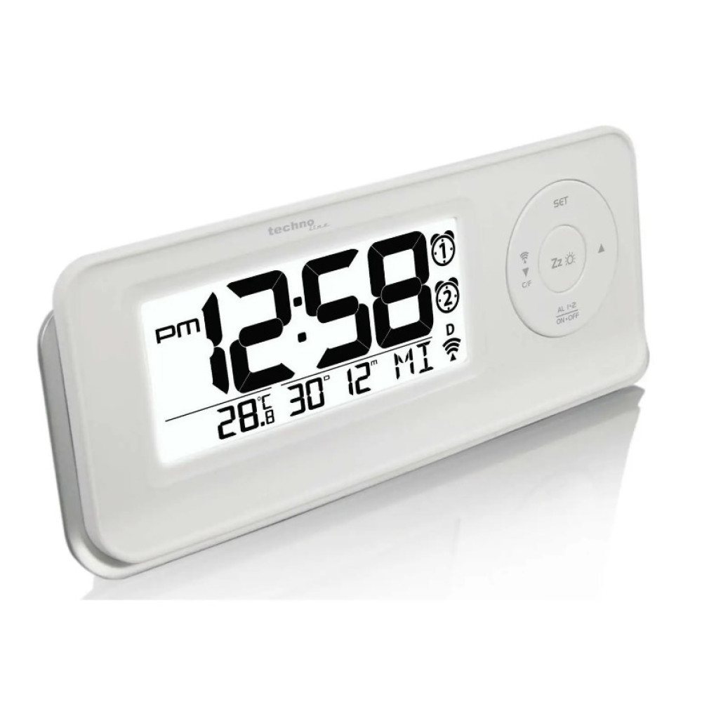 Часы настольные Technoline WT498 White (WT498) (DAS301810)