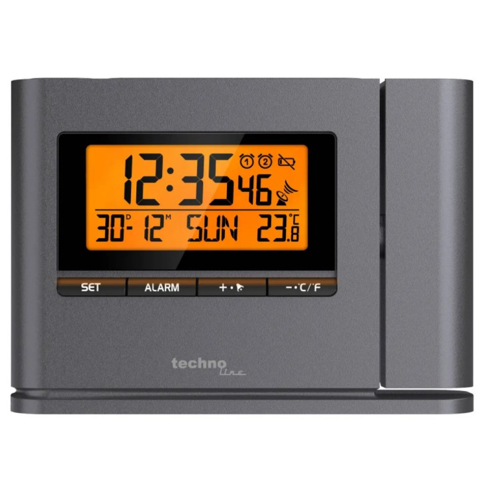 Часы проекционные Technoline WT519 Anthracite (WT519)