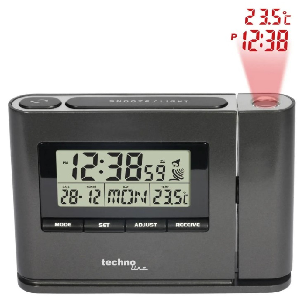 Часы проекционные Technoline WT519 Anthracite (WT519)