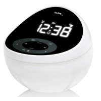 Часы настольные с радио Technoline WT500 Black/White (WT500) (DAS301826)