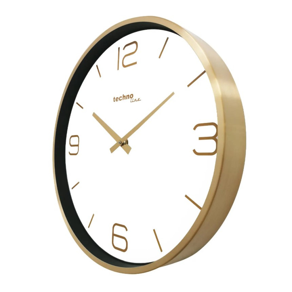 Часы настенные Technoline WT7280 Gold (WT7280) (DAS302335)