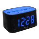 Годинник настільний з радіо Technoline WT465 Black/Blue (WT465 blaue)