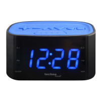 Часы настольные с радио Technoline WT465 Black/Blue (WT465 blaue)