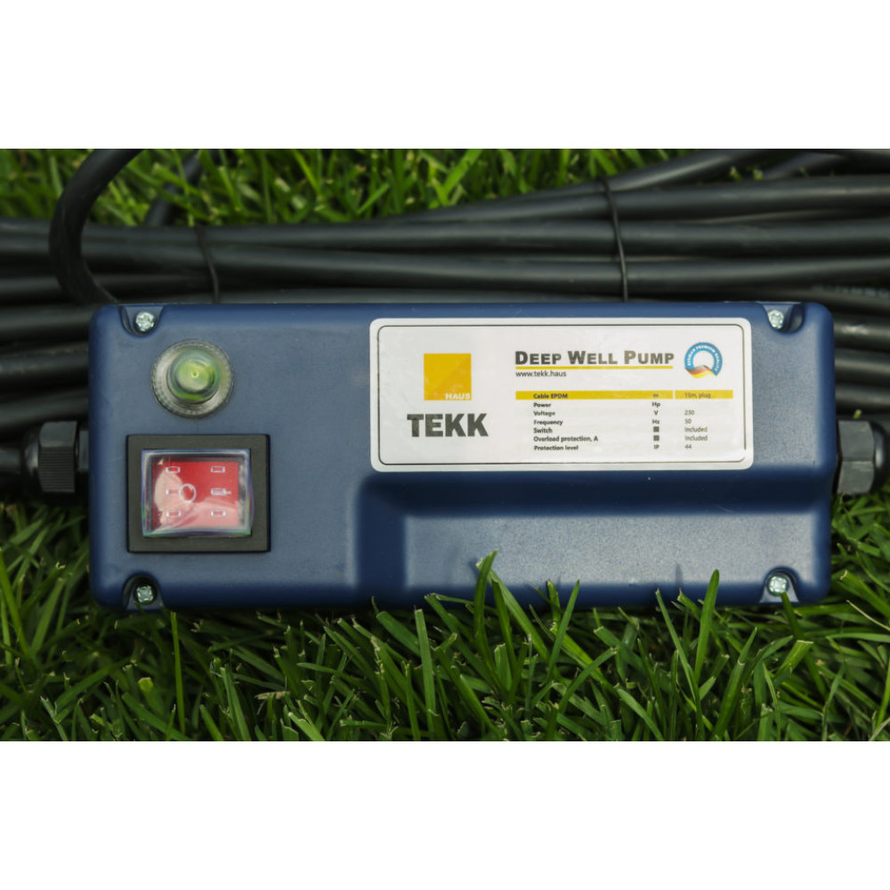 Скважинный насос Tekk Haus 4SKM-150 40 м кабель + пульт
