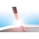 Бойлер Tesy GCHL 503520 B12 TSR Bilight, 2,0 кВт, "мокрий" ТЕН, 50 л, горизонтальний, циліндричний, білий (300389)
