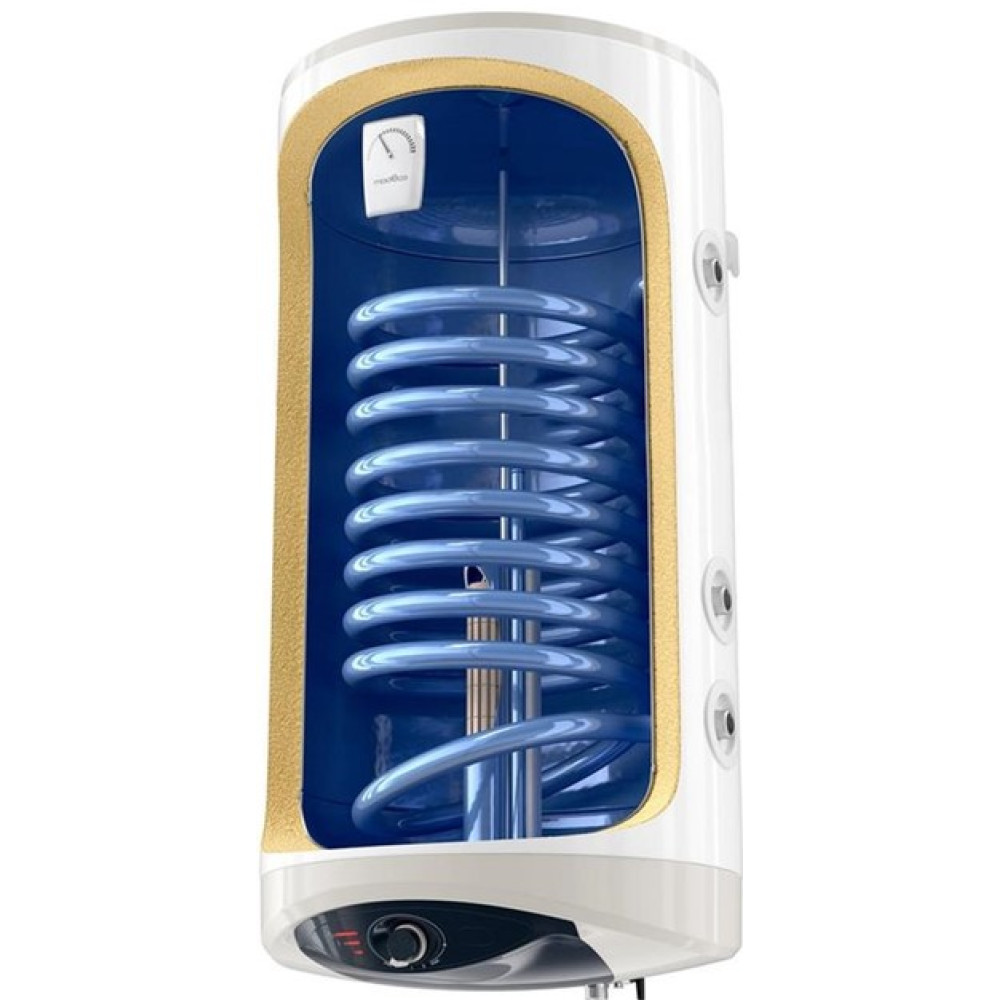 Водонагрівач Tesy Modeco Ceramic круглий GCV 1504724D C21 TS2RC 150 л, 2,4 кВт, "сухий" ТЕН, вертикальний, циліндричний, білий (302482)
