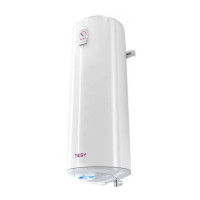 Бойлер Tesy GCV 503520 B11 TSR Bilight slim 2,0 кВт, "мокрий" ТЕН, 50 л, вертикальний, Slim. білий (304129)