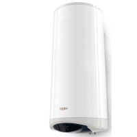Водонагреватель Tesy Modeco Cloud круглий GCV 1504724D C22 ECW 150 л, 2,4 кВт, "сухой" ТЭН, вертикальный, цилиндрический, белый (305086)