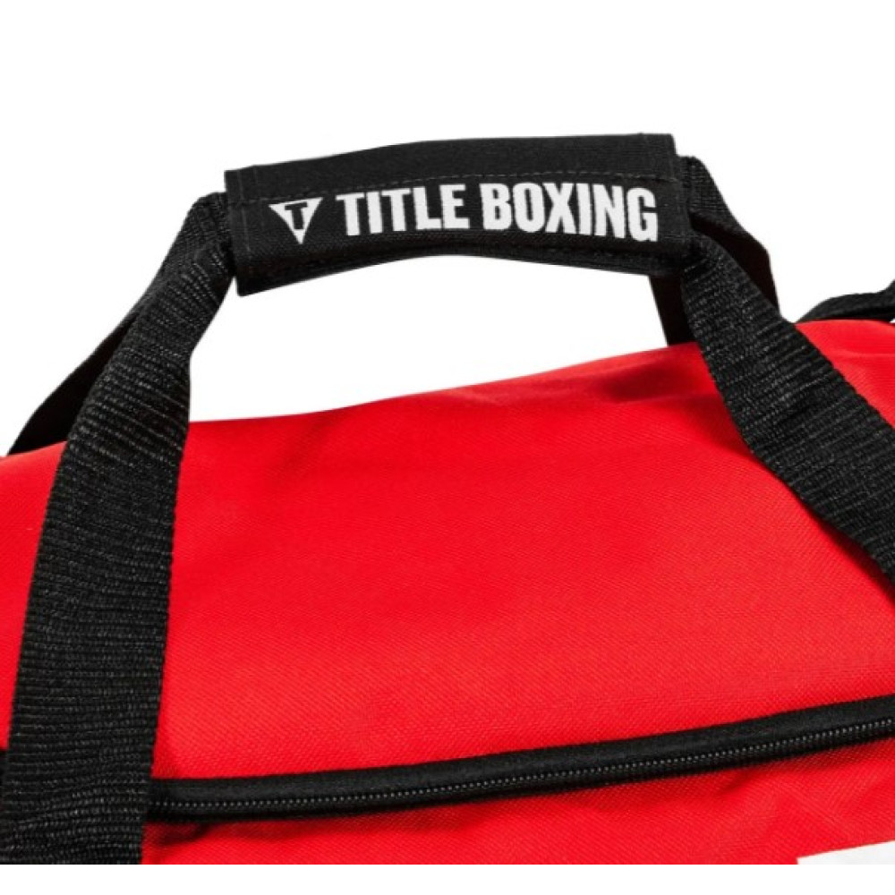 Спортивная сумка TITLE Boxing Individual Sport Bag Red (ISB4 RD/BK)
