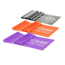 Стрічка-еспандер для спорту та реабілітації Power System PS-4007 Resistance Band Set 3 шт (PS-4007)