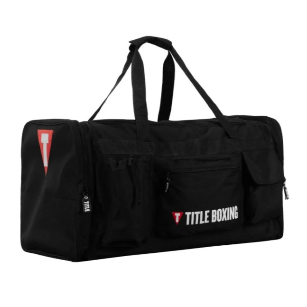 Спортивна сумка TITLE Boxing Deluxe Gear Bag Black (TBAG45 BK/BK)