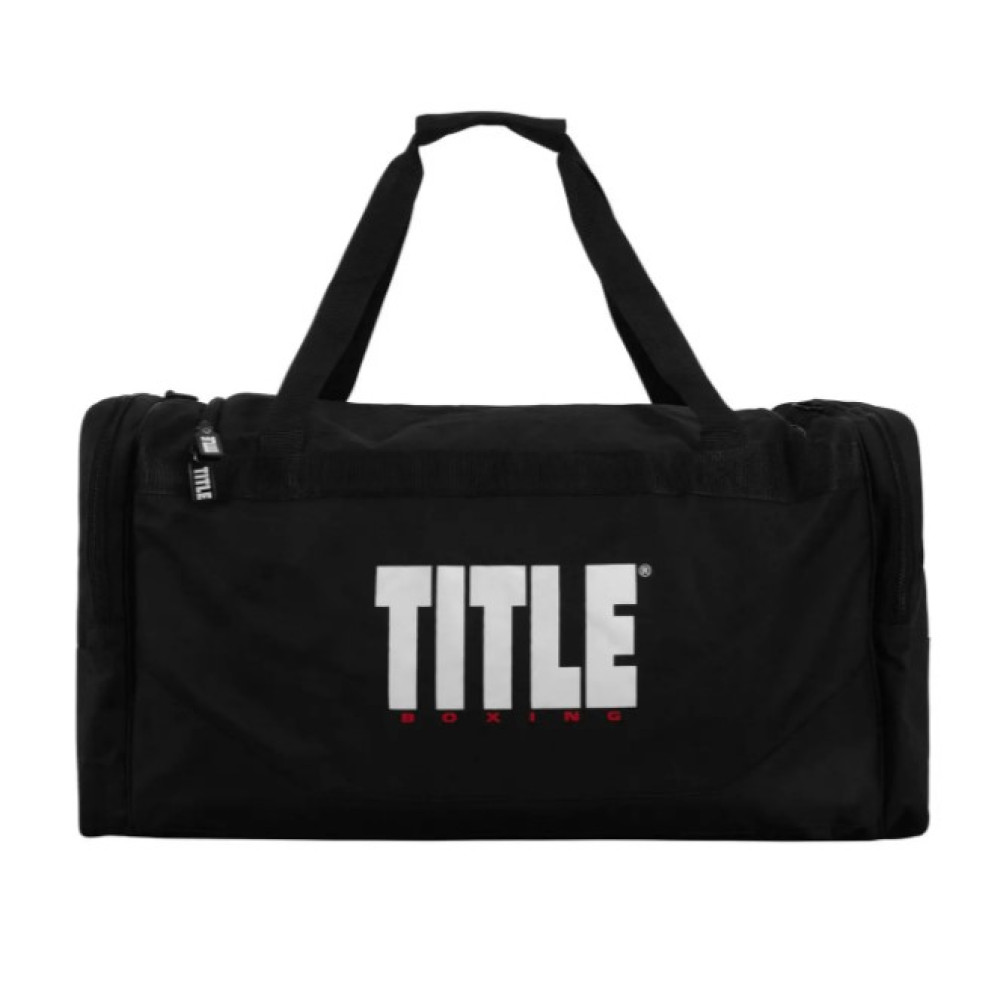 Спортивна сумка TITLE Boxing Deluxe Gear Bag Black (TBAG45 BK/BK)