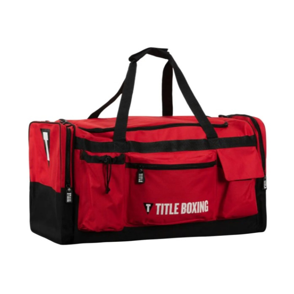 Спортивная сумка TITLE Boxing Deluxe Gear Bag Red 70 л (TBAG45 RD/BK)
