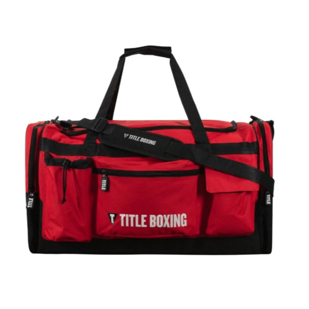 Спортивная сумка TITLE Boxing Deluxe Gear Bag Red 70 л (TBAG45 RD/BK)