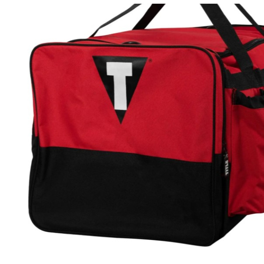 Спортивная сумка TITLE Boxing Deluxe Gear Bag Red 70 л (TBAG45 RD/BK)