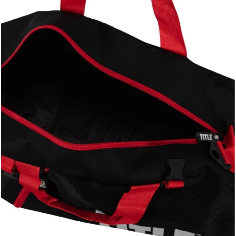 Спортивная сумка TITLE Boxing Champion Sport Bag/Backpack Black/Red (TBAG46 BK/RD)