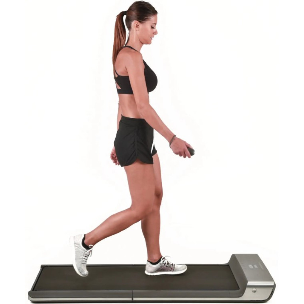 Бігова доріжка Toorx Treadmill WalkingPad with Mirage Display Mineral Grey (WP-G)