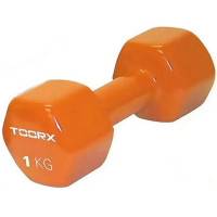 Гантель для фитнеса Toorx Vinyl 1 кг (MV-1)