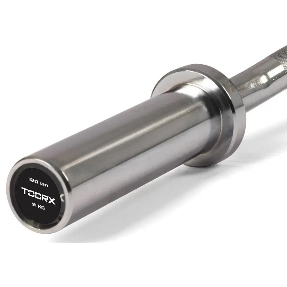 Гриф для штанги Toorx Max 300 Kg EZ curl 120 см 50 мм (BCO-120)