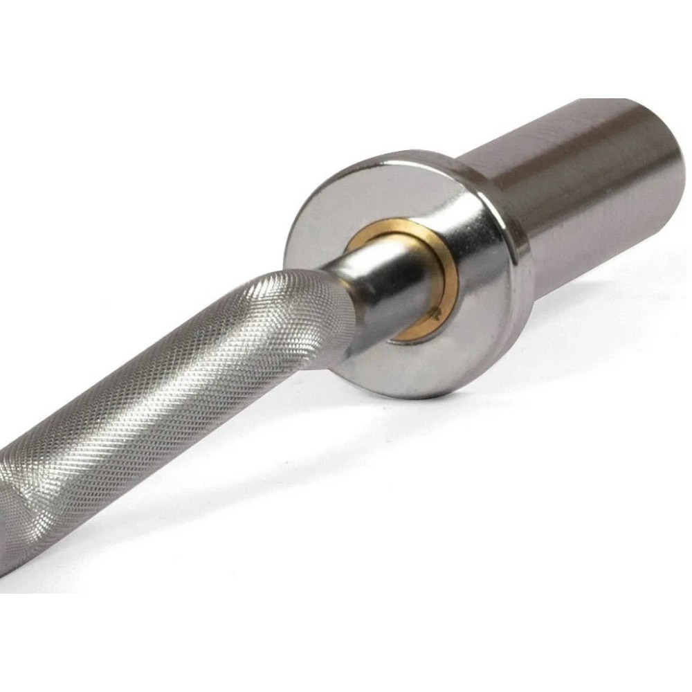 Гриф для штанги Toorx Max 300 Kg EZ curl 120 см 50 мм (BCO-120)