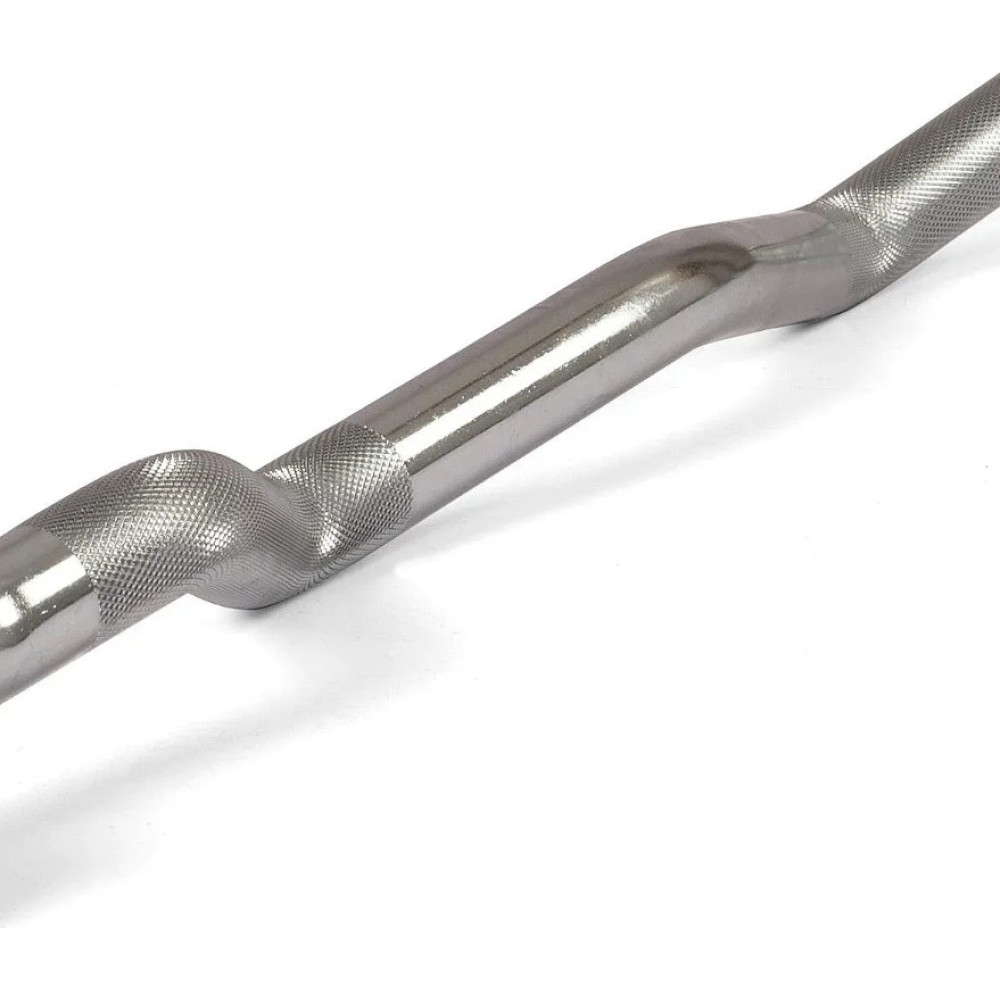 Гриф для штанги Toorx Max 300 Kg EZ curl 120 см 50 мм (BCO-120)
