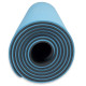 Килимок спортивний Toorx Yoga Professional TPE 183 х 60 х 0,6 см для йоги та фітнесу Azzurro/Antracite (MAT-183)
