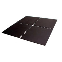 Коврик пазл Toorx Interlocking 4 элемента 61 х 61 х 1,2 см Antracite (MAT-60)