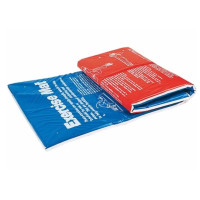 Килимок спортивний Toorx Padded Exercise 181 х 60 х 2,5 см з антиковзною поверхнею Blu/Rosso (MAT-GE)