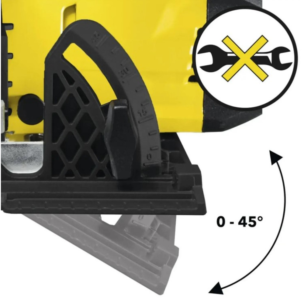 Пила циркулярная аккумуляторная Trotec PCSS 10-20V с АКБ и ЗУ + кейс (4430000110)
