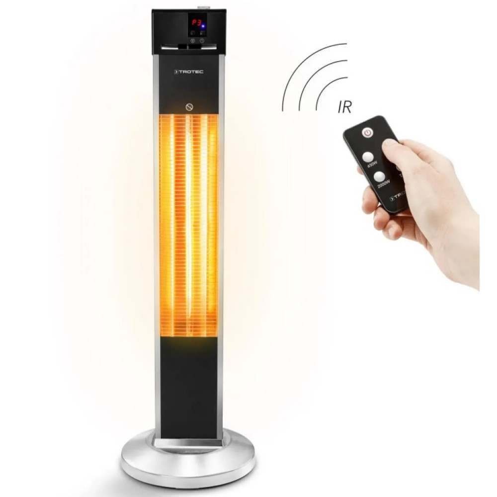 Обігрівач інфрачервоний Trotec IRS 2000 E 2000 W Silver/Black (1410003920)