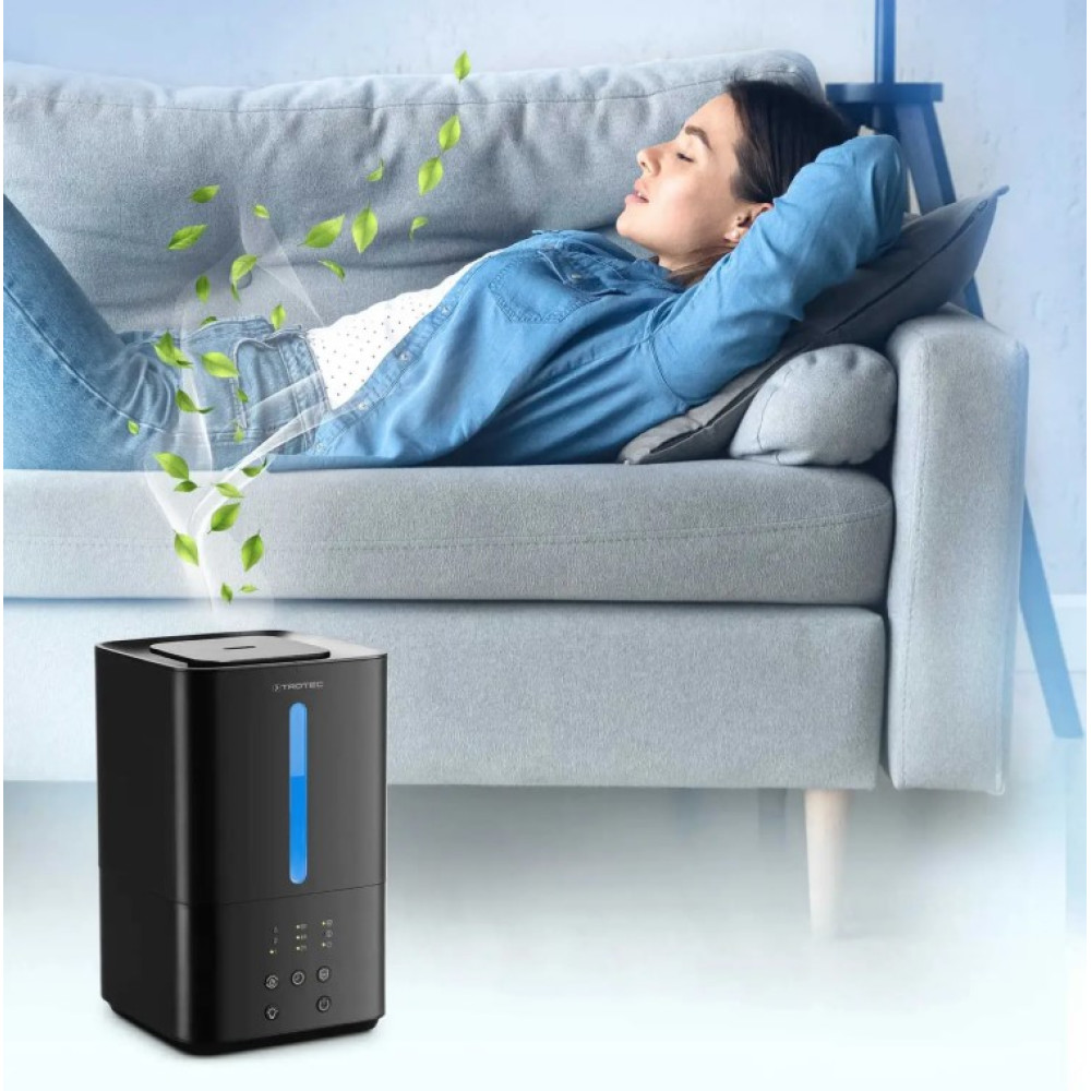 Зволожувач повітря ультразвуковий Trotec B 4 E Black (1160000053)