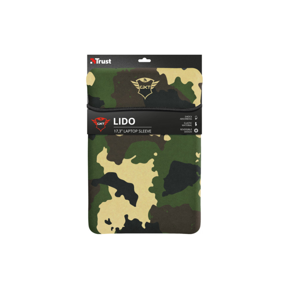 Чохол до ноутбука Trust GXT 1244C Lido 17.3” JUNGLE CAMO
