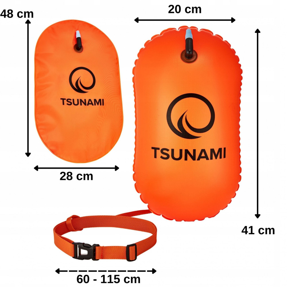 Буй для плавання TSUNAMI Basic надувний TS008 (P-5907739314055)