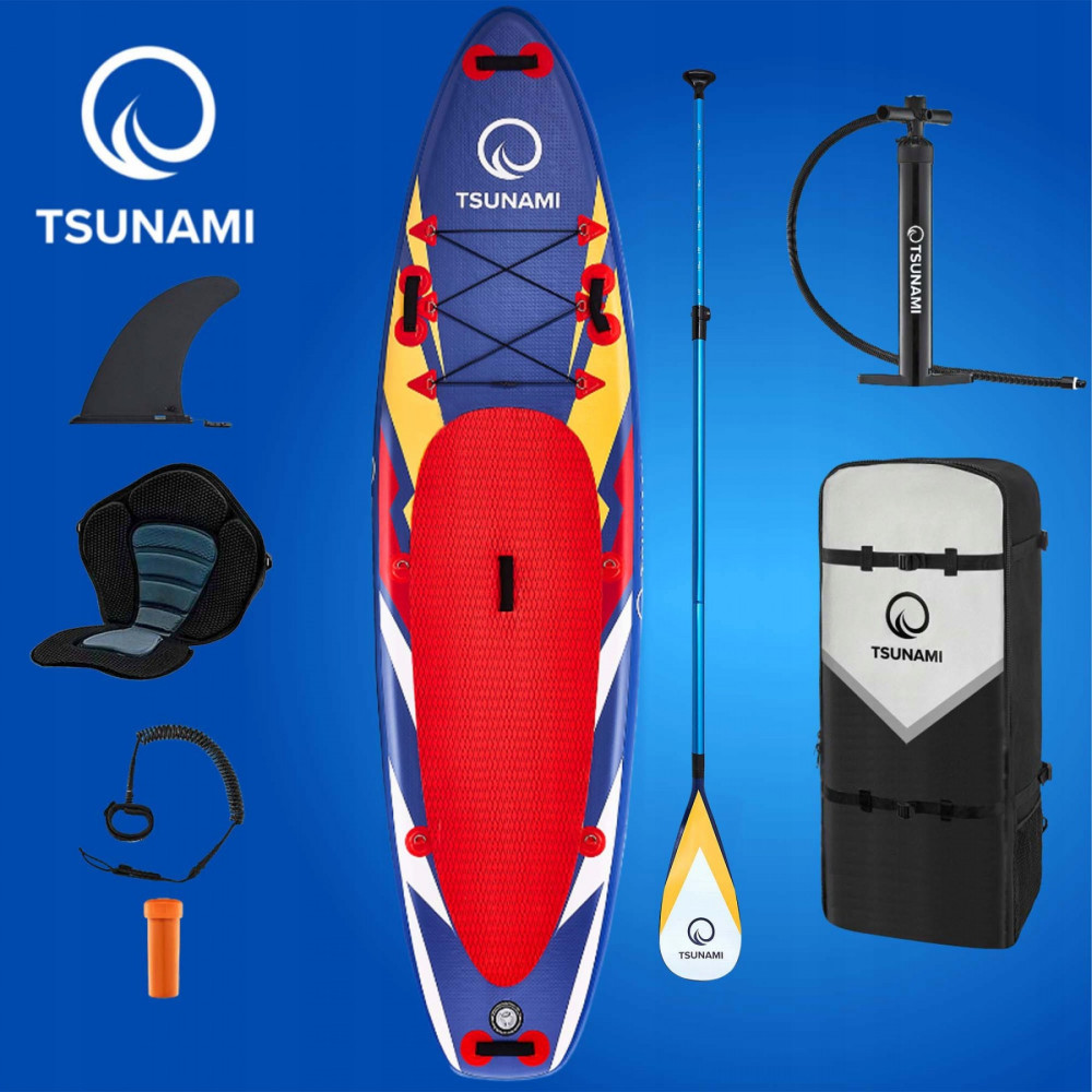 Надувна SUP дошка TSUNAMI 320 см із веслом Bolt T07 (P-5907739314260)